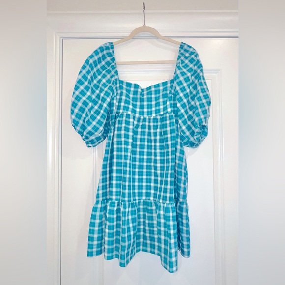 NWT - Amanda Uprichard Lucietta Dress in Sutton Plaid - Picture 3 of 3